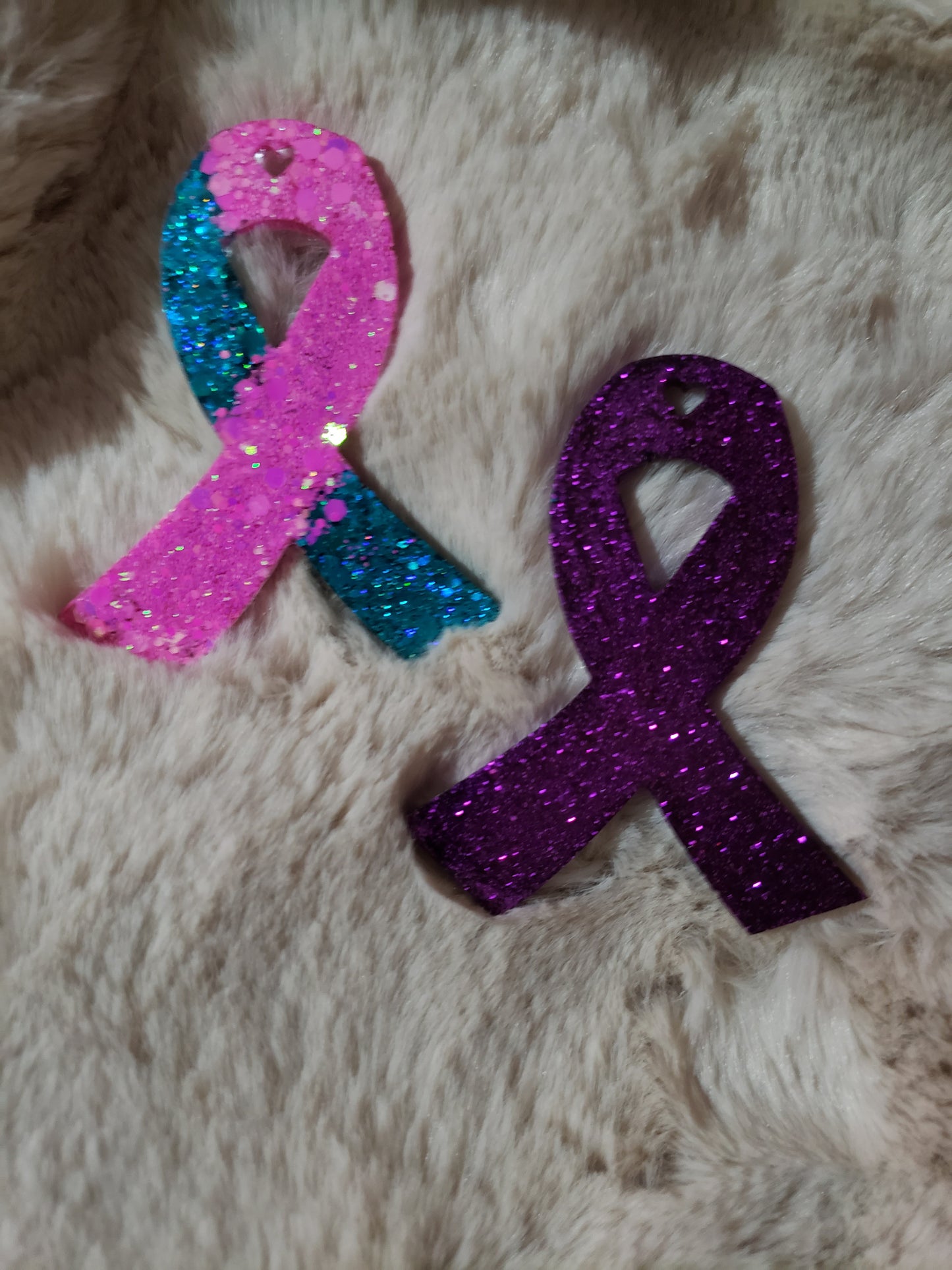 Awareness Ribbon Keychain