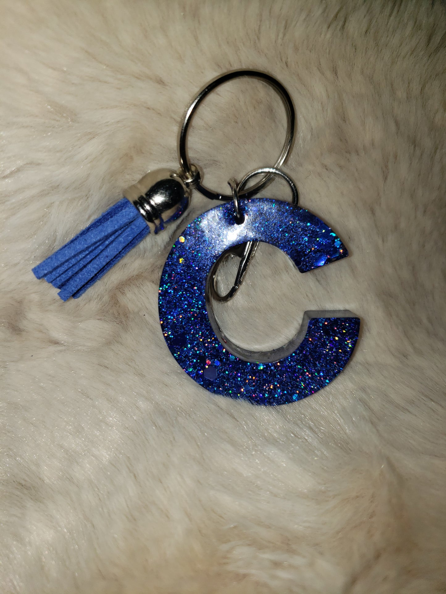 Custom Resin Letter Keychain