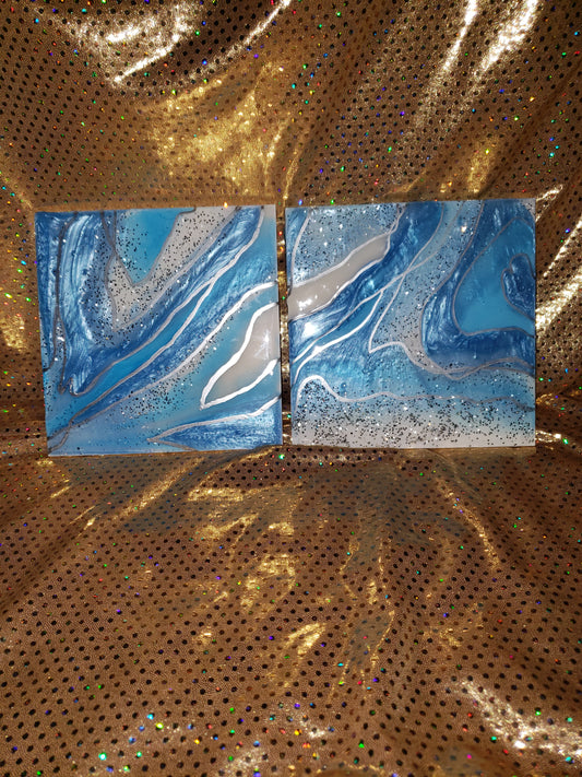 Ocean's Blue - RTS 6x6 (Set of 2)