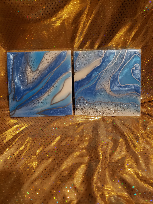 Ocean's Blue - RTS 6x6 (Set of 2)